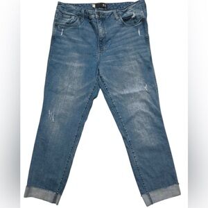 Kut from the Kloth Catherine Fab Ab High Rise Boyfriend Denim Jeans